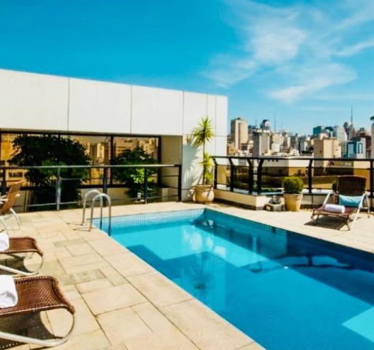 サンパウロ Flat Executive Particular Jardins Al Lorenaアパートホテル エクステリア 写真